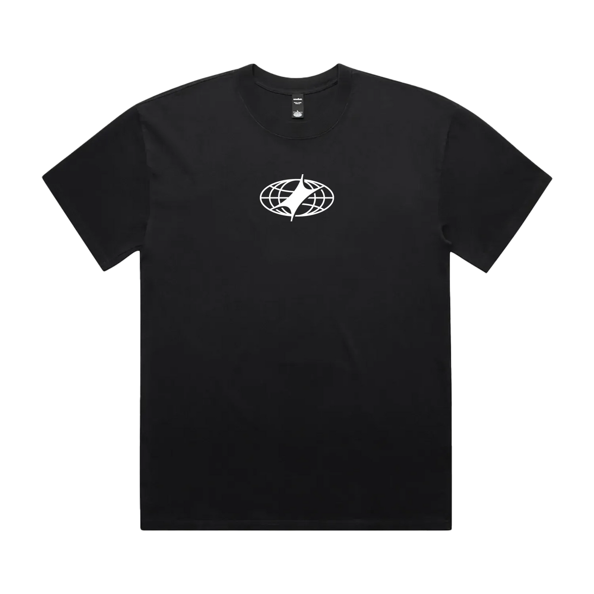 Faded Black front flat lay
